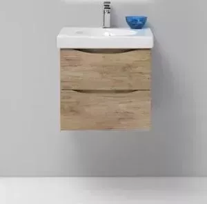 Фото №1 Тумба под раковину BELBANGO Fly 50 rovere nature (FLY-500-2C-SO-RN-P)