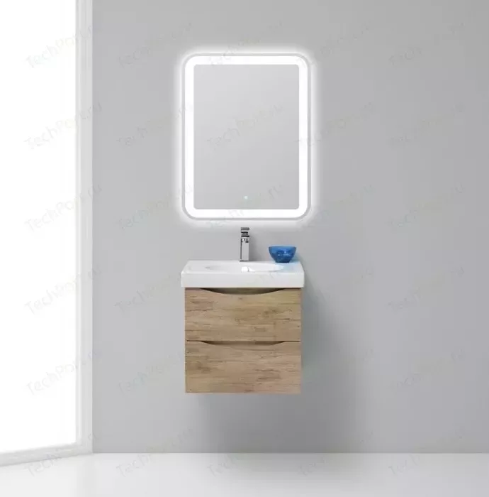 Фото №5 Тумба под раковину BELBANGO Fly 50 rovere nature (FLY-500-2C-SO-RN-P)