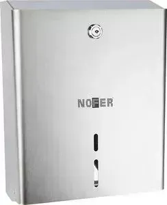 Фото №1 Диспенсер для туалетной бумаги Nofer Industrial 280 мм, хром/матовый (05104.S)