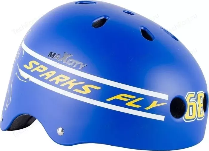 Фото №2 Шлем MaxCity детский ROLLER STIKE MC - PH000100 - Голубой (L)