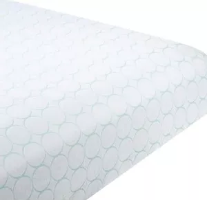 Фото №2 Детская простынь SwaddleDesigns Fitted Crib Sheet Mod Circles on White (SD-152SC)