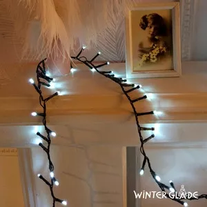 Фото №2 Гирлянда Winter Glade CC370 холодный белый 740 см
