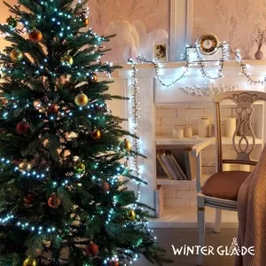 Фото №3 Гирлянда Winter Glade CC370 холодный белый 740 см