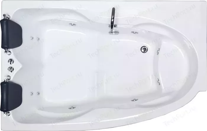 Фото №6 Акриловая ванна Royal Bath Shakespeare 170x110 с каркасом, левая (RB652100K-L)