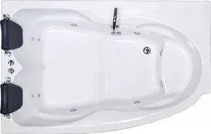 Фото №2 Акриловая ванна Royal Bath Shakespeare 170x110 с каркасом, левая (RB652100K-L)
