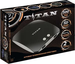 Фото №2 Игровая приставка Магистр Titan 3 + 500 игр, джойстики. 16bit