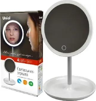 Фото №4 Зеркало UNIEL с подсветкой TLD-590 White/LED/80Lm/6000K/Dimmer