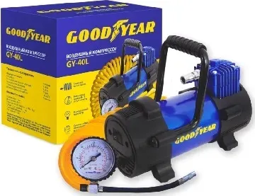 Фото №1 Компрессор автомобильный GOODYEAR GoodYear GY-40L (GY000111)