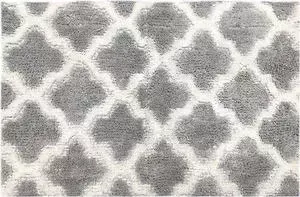Коврик IDDIS Basic 70x50, серый/молочный (B07M570i12)