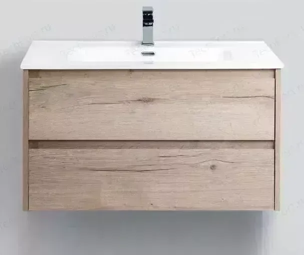 Фото №2 Тумба с раковиной BELBANGO с Kraft 90, Rovere Galifax Bianco (KRAFT-900-2C-SO-RGB, BB900ETL)