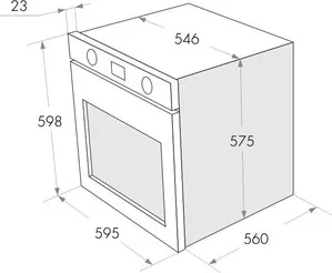 Фото №4 Встраиваемый комплект MAUNFELD EGHS.32.3ES/G + MGOG.673B