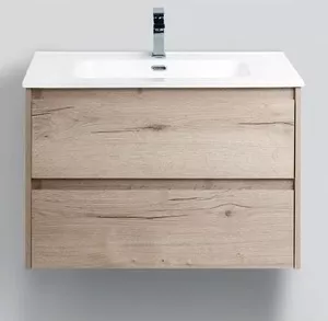 Фото №2 Тумба с раковиной BELBANGO с Kraft 70, Rovere Galifax Bianco (KRAFT-700-2C-SO-RGB, BB700ETL)