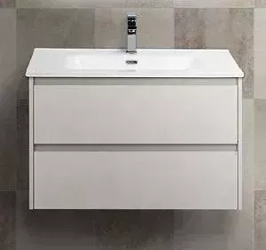 Фото №1 Тумба с раковиной BELBANGO с Kraft 70, Bianco Opaco (KRAFT-700-2C-SO-BO, BB700ETL)