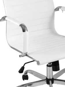 Фото №3 Кресло офисное TopChairs City D-101H white