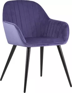 Фото №2 Кресло Stool Group Кристи вельвет синий Christy HLR-66