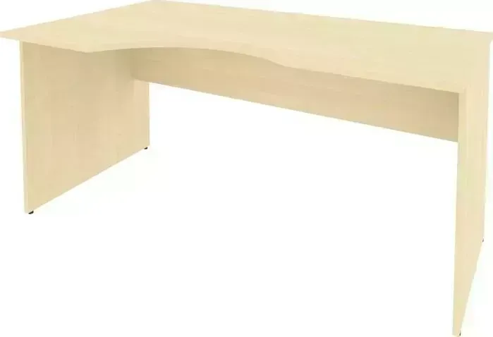 Стол компьютерный RIVA криво А.СА-1 (L) клен 160x90x75 левый