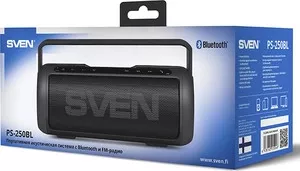 Фото №5 Портативная колонка SVEN PS-250BL black