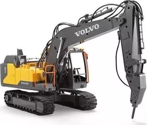 Фото №1 Радиоуправляемый экскаватор Double Eagle Volvo EC160E 1:16 2.4G