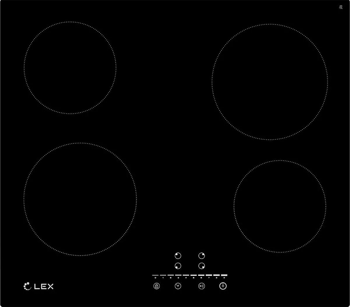 Фото №5 Панель варочная электрическая LEX EVH 640-1 BL