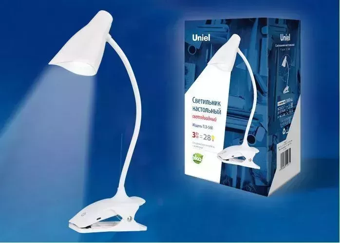 Фото №3 Настольная лампа UNIEL TLD-560 White/LED/280Lm/5000K/Dimmer