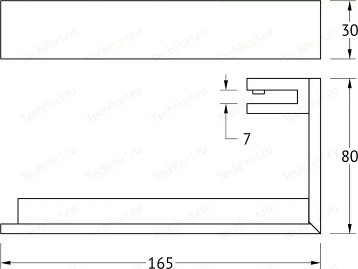 Фото №3 Светильник Lineag светодиодный для зеркала Tiffany UN хром, 12V 3,5W (TIF 015)