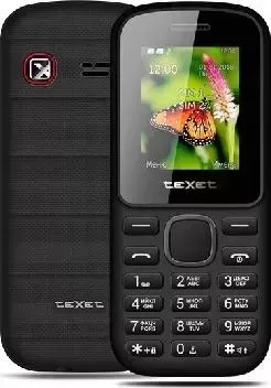 Фото №11 Мобильный телефон TeXet TM-130 черный-красный
