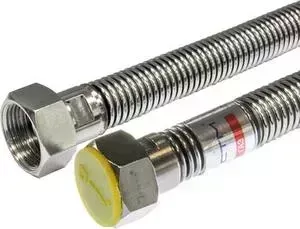 Подводка для газа СТМ 3/4 гайка/гайка, сильфонная, 150 см (CGHF3415)