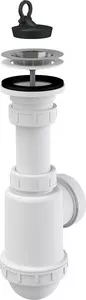 Фото №3 Сифон для кухонной мойки AlcaPlast с решеткой D70 (A441-DN50/40)