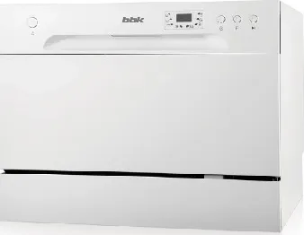 Фото №6 Посудомоечная машина BBK 55-DW012D белый