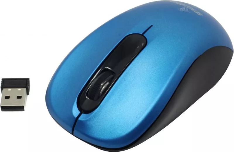 Фото №2 Мышь компьютерная  Smartbuy SBM-378AG-B синий