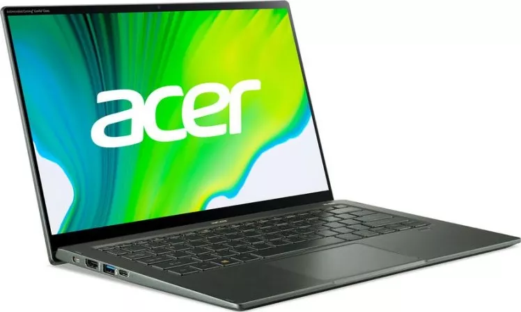 Фото №2 Ноутбук ACER Swift 5 SF514-55TA-79P5 темно-зеленый (NX.A6SER.004)