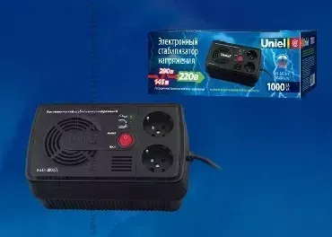 Фото №2 Стабилизатор напряжения UNIEL U-STR-1000/1