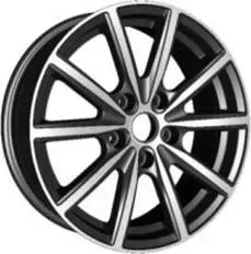 Диск автомобильный ALCASTA_Россия M61 ALCASTA 6.5X16/5X114.3 ET45 D66.1 BKF