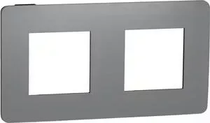 Рамка Schneider Electric 2-постовая Unica New NU280422