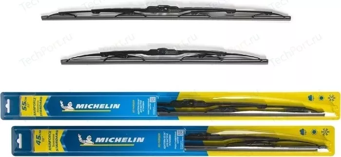 Фото №7 Щетки стеклоочистителя MICHELIN 560мм/450мм, каркасные, 2шт (K13922-18)