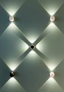 Фото №2 Светильник ODEON LIGHT Уличный настенный светодиодный Diamanta 4219/4WL
