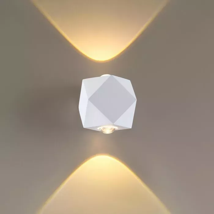 Фото №5 Светильник ODEON LIGHT Уличный настенный светодиодный Diamanta 4219/4WL