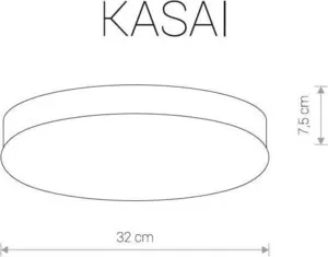 Фото №2 Светильник NOWODVORSKI Потолочный Kasai 9491