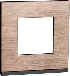 Рамка Schneider Electric 1-постовая Unica New NU600284