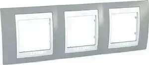 Рамка Schneider Electric 3-постовая Unica Хамелеон MGU6.006.865