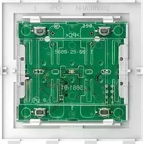 Кнопочный модуль Schneider Electric Merten D-Life PlusLink Wiser BLE одноклавишный MTN5113-6000
