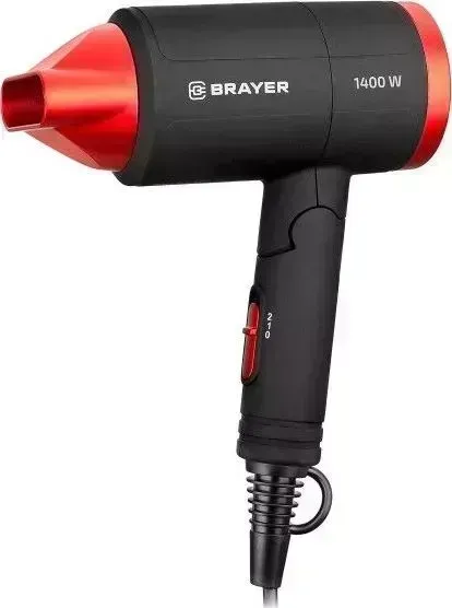 Фото №1 Фен BRAYER BR3040-RD
