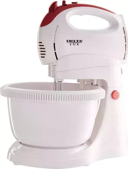 Фото №1 Миксер DELTA LUX DL-5071C белый с розовым
