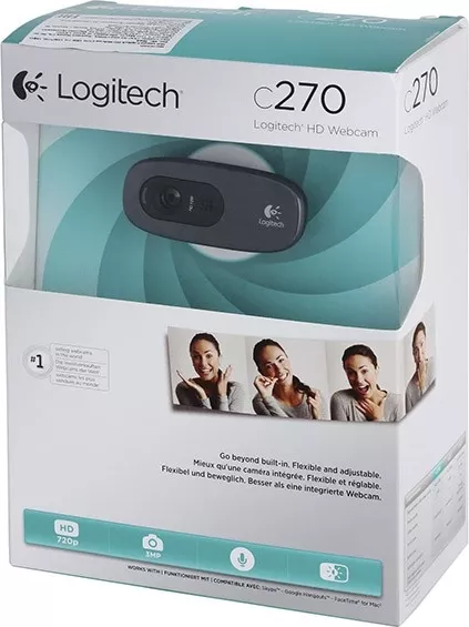 Фото №4 Веб камера LOGITECH C270 (960-001063)