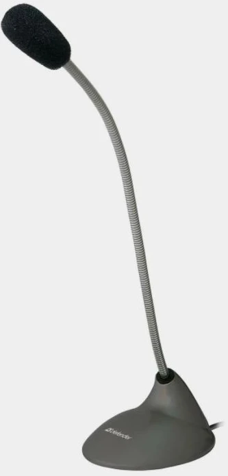 Фото №5 Микрофон DEFENDER компьютерный MIC-111 серый, 1,5 м (64111)