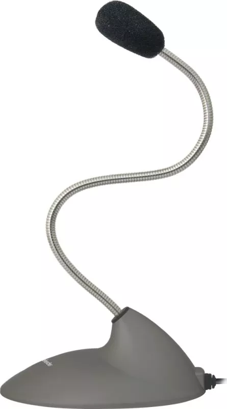 Фото №2 Микрофон DEFENDER компьютерный MIC-111 серый, 1,5 м (64111)