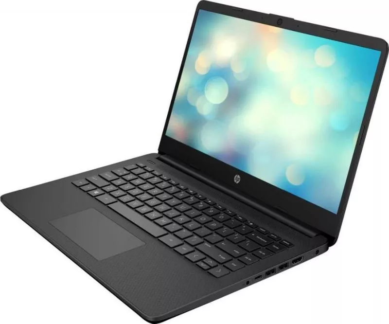 Фото №2 Ноутбук HP 14s-fq0019ur DOS черный (22P65EA)