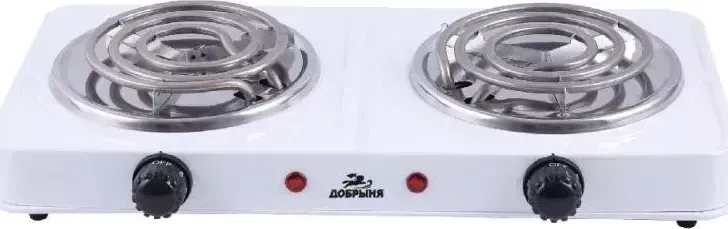 Настольная плита ДОБРЫНЯ DO-2207W белая