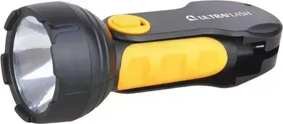 Фонарь  Ultraflash LED3828 черный/желтый
