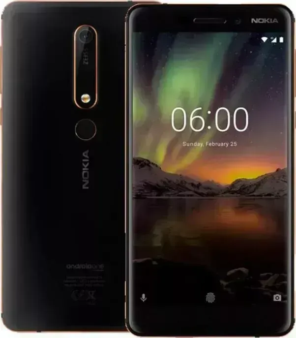 Смартфон NOKIA 6.1 DS BLACK (TA-1043)